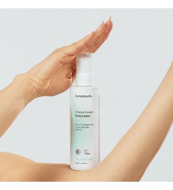 Hemptouch Tělové mléko Pristine Forest - vzorek 8ml natural