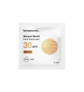 Hemptouch Tónovaný opalovací krém na obličej SPF - vzorek 2ml 1