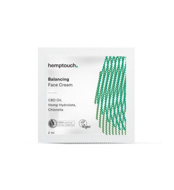 Hemptouch Vyrovnávající pleťový krém pro mastnou pleť - vzorek 2ml