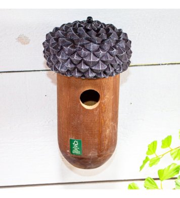 Hnízdící budka Žalud s otvorem 3,2cm Erdtmann's