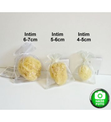 2x Menstruační mořská houba Intim 5-6cm - pro ženy Caribbean Sun 3