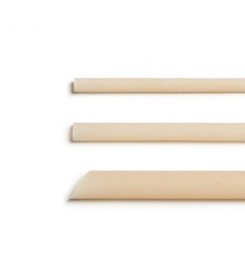 Euro Straws přírodní brčko wood bamboo pro gastro použití