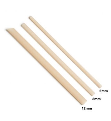 EKO brčka Bamboo 6mm x 23cm (250ks) Euro Straws 2