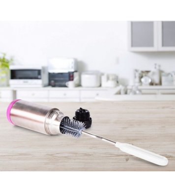 Kartáč na nerezové lahve a vázy 31cm GoEco