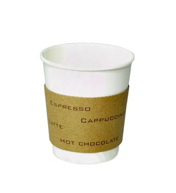 Kartonová manžeta pro kelímek 240ml (100ks)