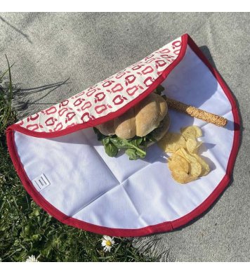 Ekologický ubrousek na svačinu se suchým zipem