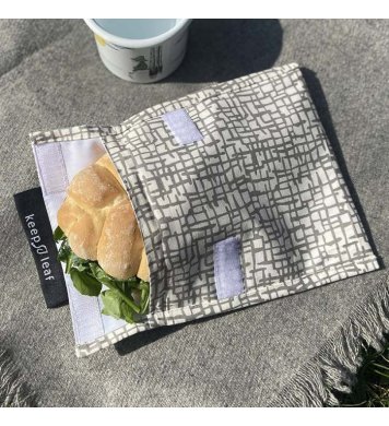 Ekologický pytlík na svačinu se suchým zipem