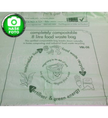 Kompostovatelné sáčky na bioodpad Vegware
