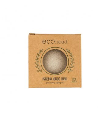 Ecohead Konjaková houbička - bílá