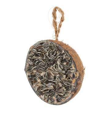 Kokosová krmítka s lojem a slunečnicí 9 1 zdarma Zolux