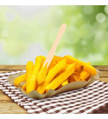 Kraft miska nepromastitelná oválná 17,5x10,5x3cm (250ks) wimex gastro praha