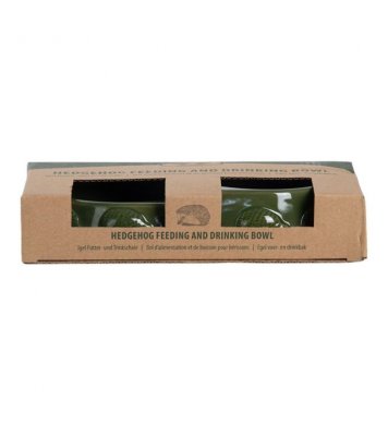 Zahradní Krmítko a pítko pro ježky 2v1