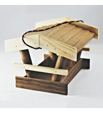 Krmítko malý domeček - na parapet i zavěšení