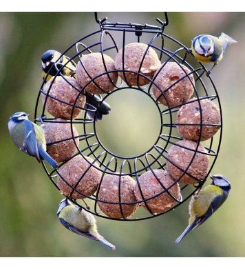 kvalitní drátěné Krmítko na lojové koule - Kruh Pfiffikus