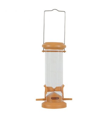 Krmítko pro ptáky SILO 2 bidýlka - oranžové Zolux 2