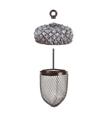 Závěsné Krmítko pro ptáky Žalud – na oříšky a peletky arašídy