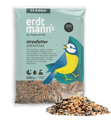 Krmítková směs pro ptáky 2,5kg Premium Erdtmanns