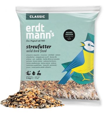 Krmítková směs pro ptáky 5kg Premium Erdtmanns