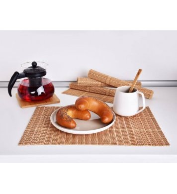 Přírodní natural bambusové prostírání velké