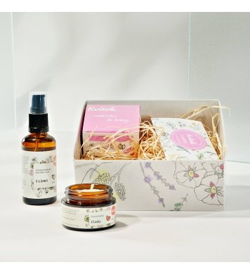 Kvitok Afrodiziakální dárkový kosmetický balíček Z lásky