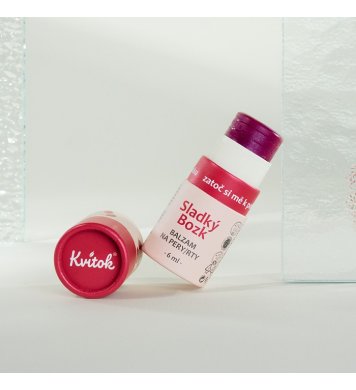 Kvitok Balzám na rty Sladký polibek 8ml greenstore.cz