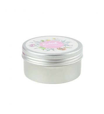 Kvitok Cestovní dóza na tuhou kosmetiku hliník pryskyřice