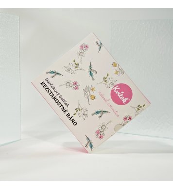 Kvitok Dárkový kosmetický balíček Bezstarostné ráno