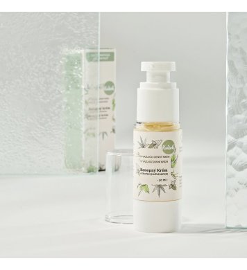 Kvitok Denní konopný krém pro mastnou pleť 30ml greenstore.cz