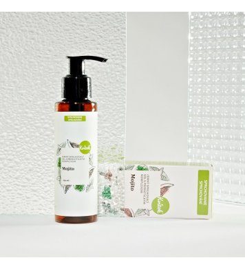 Kvitok Jemný sprchový gel s prebiotickým komplexem - Mojito 100ml