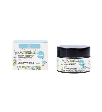 Kvitok Krémový deodorant - Chladivý vánek 30ml akce a slevy