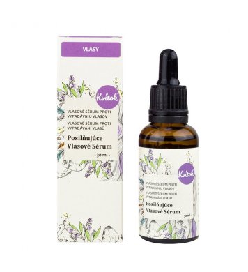 Kvitok Posilující vlasové sérum proti vypadávání vlasů 30ml