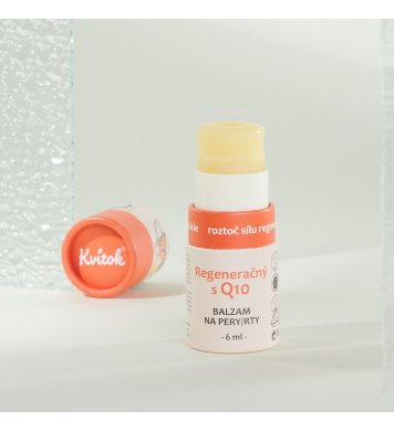 Kvitok Regenerační balzám na rty s Q10 8ml akce