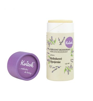 Kvitok Tuhý deodorant Bylinkové opojení 45ml