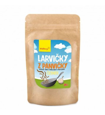 Larvičky z pánvičky - Česnek 20g Wolfberry