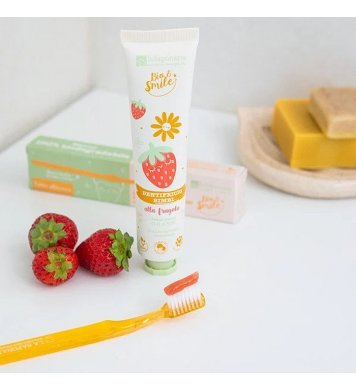 laSaponaria eko Dětský zubní kartáček - meruňkový