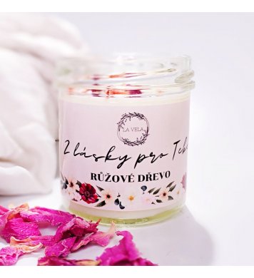 LaVela Sójovo-kokosová svíčka Z lásky pro tebe 130ml