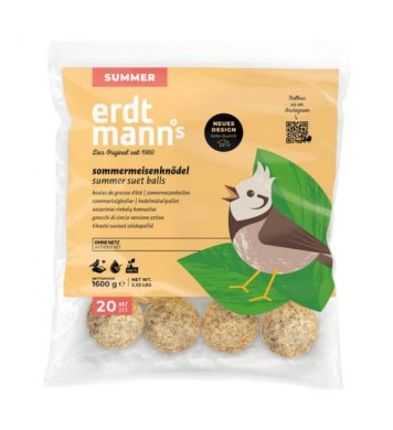 Letní lojové koule bez sítěk - 20ks Erdtmann's