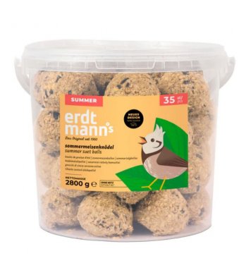 Letní lojové koule bez sítěk - 35ks Erdtmann's