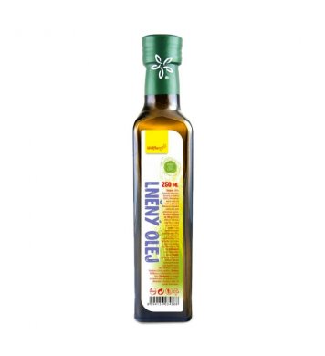 Lněný olej v RAW kvalitě 250ml Wolfberry