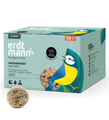 Lojové koule bez sítěk - 35ks Erdtmann's