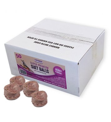 Lojové koule bez sítěk s bobulemi Suet To Go 50ks