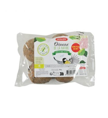 Lojové koule bez síťky se semínky - 4ks Zolux