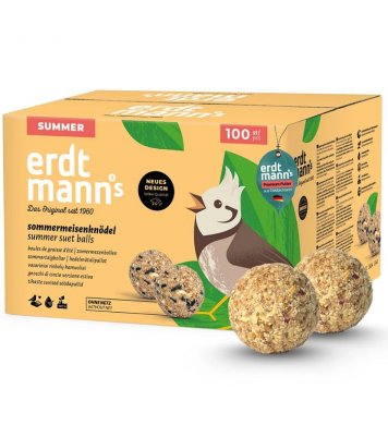 Letní lojové koule bez sítěk - 100ks Erdtmann's