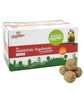 Lojové koule s hmyzím tukem - 45ks Pfiffikus