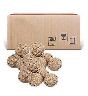 Lojové koule se semínky bez síťky 60ks