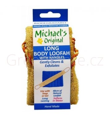 Přírodní tělová luffa/houba dlouhá - Michael's Orig.