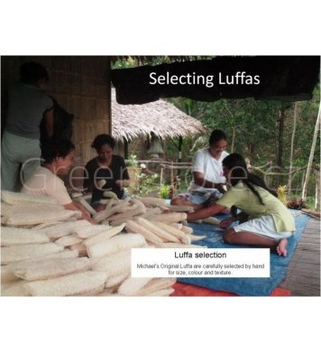 Přírodní tělová luffa/houba dlouhá - Michael's Orig.