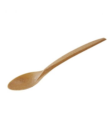 Lžíce kompozit dřevo/plast WPC 18cm (100ks) 2