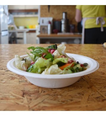 Ekologická jednorázová Miska cukrová třtina BIO 300ml (50ks)