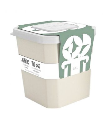 Miwa Chytrá krabička 700ml - světle šedá